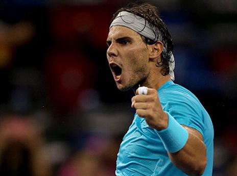 נדאל, התקשה רק במערכה אחת (GETTYIMAGES)