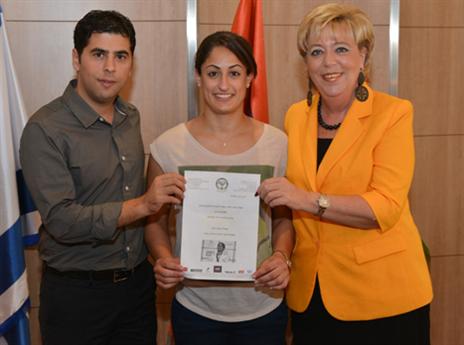 ג'רבי, פיירברג ורועי דניאל (צילום: רן אליהו)