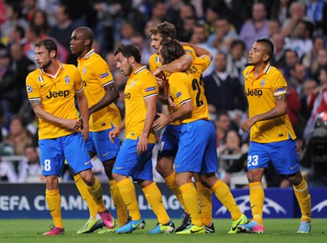 לרגעים הם חגגו. יובנטוס (gettyimages)