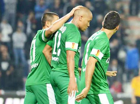 משחק הזוי ביוון. (מכבי חיפה, האתר הרשמי)