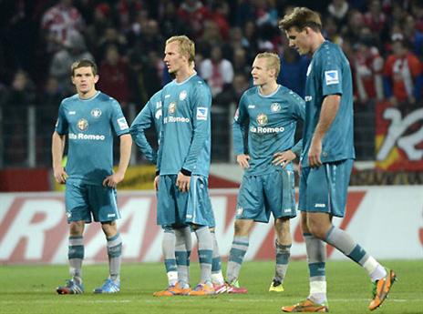 המשבר העמיק. שחקני פרנקפורט (GETTYIMAGES)
