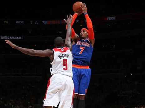 אנתוני, מה יהיה הסוף עם הניקס? (GETTYIMAGES)