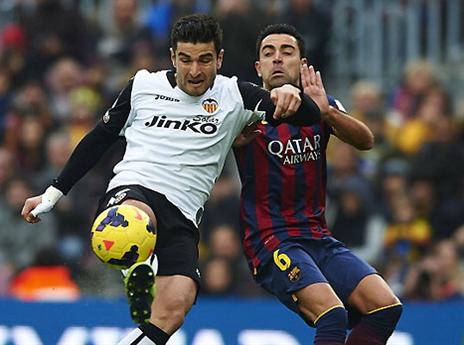 צ'אבי, לא ממש הגיע למשחק (Gettyimages)