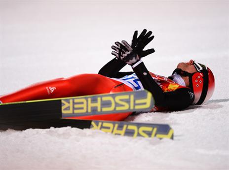 האלוף האולימפי מוונקובר בקפיצות סקי סיים רק במקום ה-17, חלום המדליה החמישית יצטרך לחכות לפחות עוד שבוע