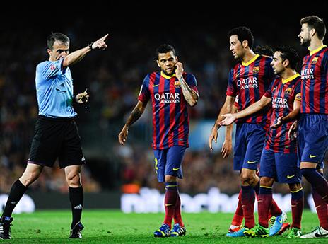 שופט בכיר בבלומפילד. בורבלאן (gettyimages)