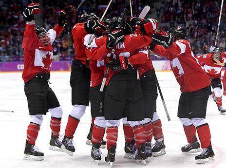 הכי מתוק שיש. בנות נבחרת קנדה (gettyimages)