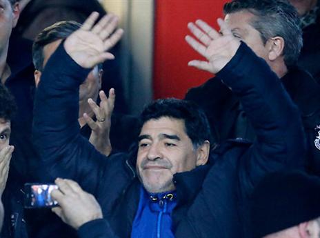 מראדונה, ארגנטינה כבר בטירוף (GETTYIMAGES)