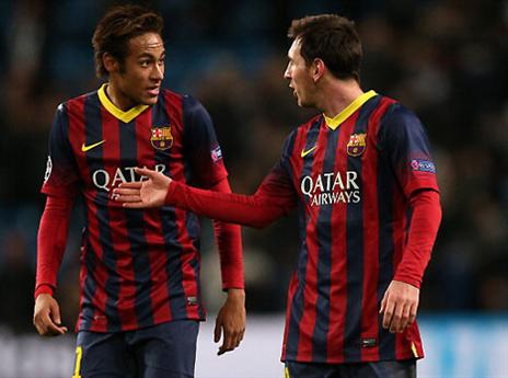 שיתוף פעולה לא מוצלח לעת עתה. מסי וניימאר (GETTYIMAGES)