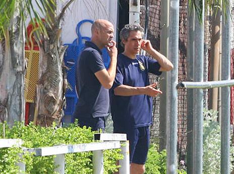 עובדים גם על העונה הבאה. קרויף וסוזה