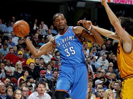 אפילו לברון חושב שמגיע לו. דוראנט (gettyimages)