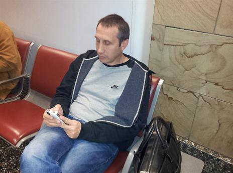 בלאט תמיד עסוק (צילום: רועי גלדסטון)