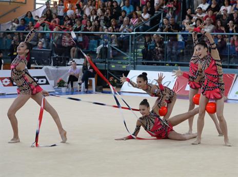 הצלחה גדולה בטשקנט. נבחרת ישראל בהתעמלות אמנותית