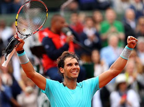 נדאל, בקושי הספיק להזיע (GETTYIMAGES)