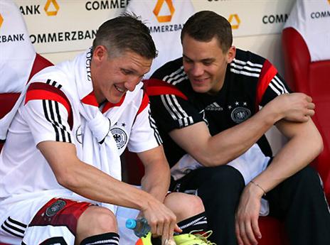 שוויינשטייגר ונוייר, יחייכו גם בברזיל? (GETTYIMAGES)