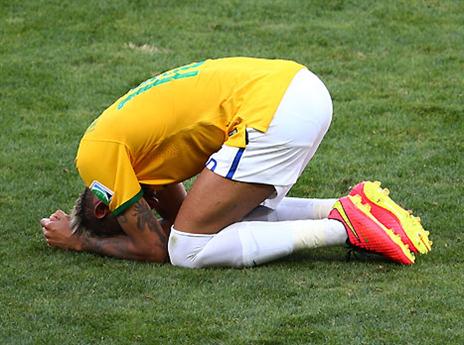 הסימנים הבולטים הראשונים לחולשה הברזילאית הגיעו בשמינית מול צ'ילה