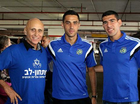 עם המנכ"ל ניסים ציוני (צילום: יקי צימרמן)