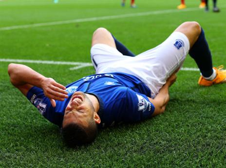 מיראלס מתח שריר ויצא מוקדם (GETTYIMAGES)