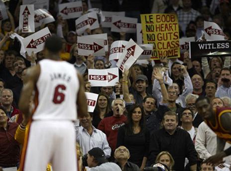 עד לא מזמן לברון היה אויב העיר קליבלנד (getty)