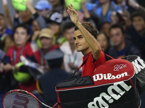 הזיע אבל עלה. פדרר