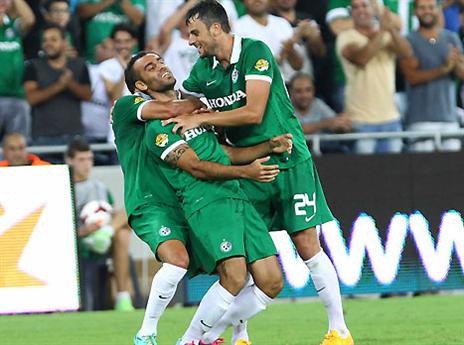 על חגיגות כאלה חותמים במכבי חיפה גם ביום שני (עודד קרני)