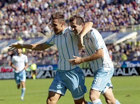 קלוזה ולוליץ'. ניצחון גדול ללאציו (gettyimages)