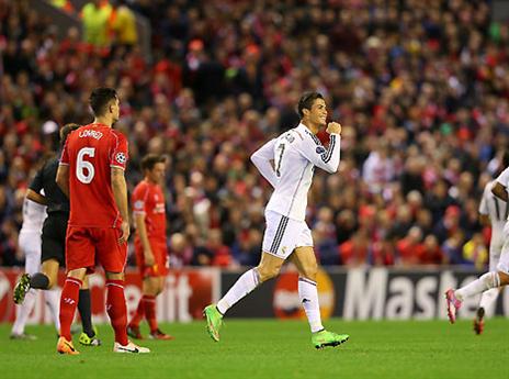 שערו ה-70 של רונאלדו בליגת האלופות. מדהים (gettyimages)