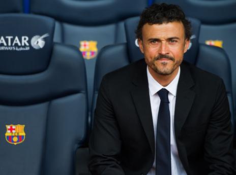 לואיס אנריקה, מקבל גיבוי (gettyimages)