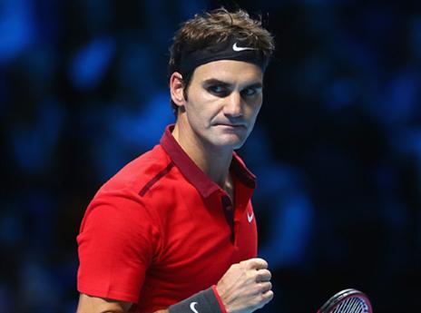 פדרר, פתח ברגל ימין (GETTYIMAGES)