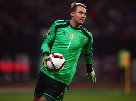 בא להחתים כרטיס. נוייר (getty)