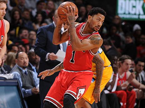 צפו ברוז נפצע ושיקגו מפסידה (getty)