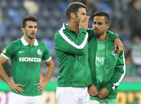 על הפנים. שחקני חיפה (דני מרון)