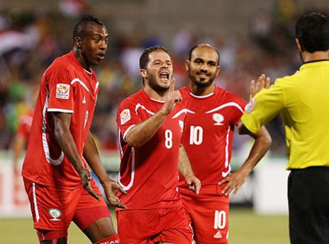 שחקני פלסטין. התלונות לא עזרו (Gettyimages)