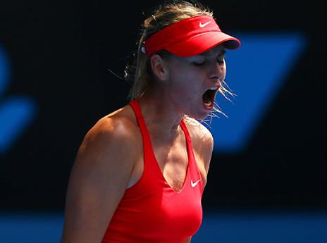 שראפובה. כמעט עלתה על מטוס (gettyimages)