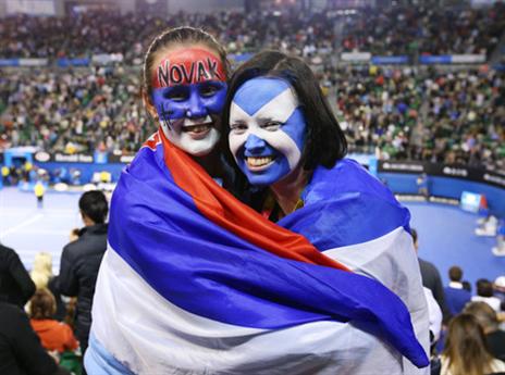 אחווה ביציעים (GETTYIMAGES)