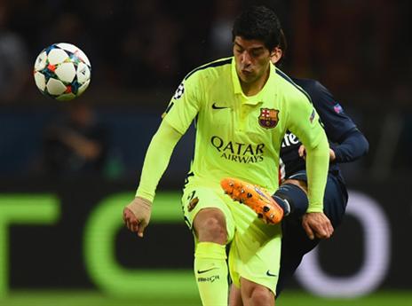 שני ביצועי ענק. סוארס (gettyimages)