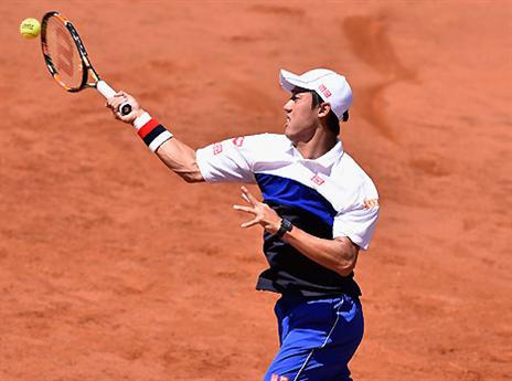 הזיע, אבל עלה. נישיקורי (GETTYIMAGES)