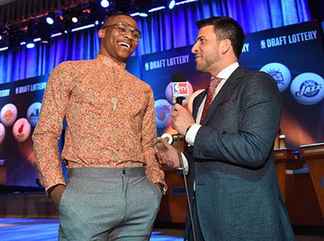 ווסטברוק גנב את ההצגה עם החולצה הזו (gety)