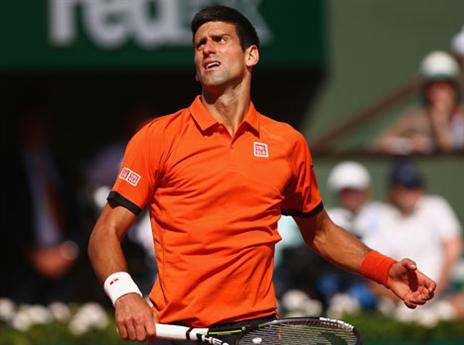 לא היה לו מענה לווינרים של יריבו. ג'וקוביץ' (gettyimages)