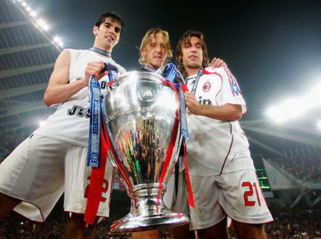 מרגעי השיא בקריירה. פירלו וגביע האלופות 2007 (GETTYIMAGES)