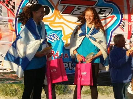 האלופה וסגניתה. נדלר וגזית (רוני מאיר)