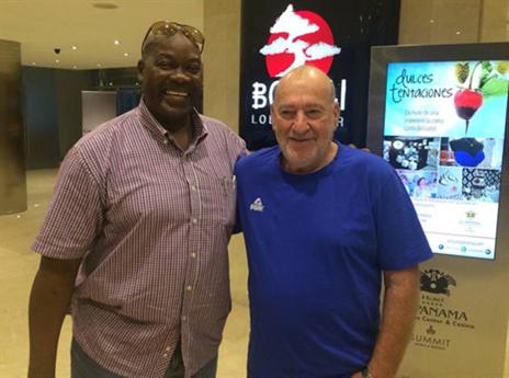 הלוי עם יו"ר האיגוד הפנמי (ניר קפלן)