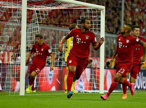 בנעטיה חוגג בסולידיות מול המבורג (gettyimages)