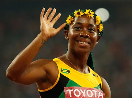 ילדת הפרחים של הריצות הקצרות. פרייזר-פרייס (getty)