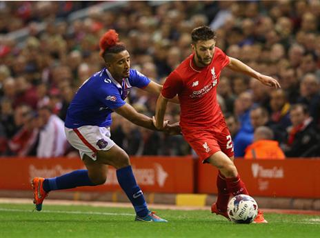 ללאנה מול קרלייל. ליברפול התקשתה בבית (getty)