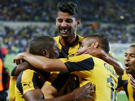 הרבה לחץ השתחרר בבית"ר (צילום: אלן שיבר)