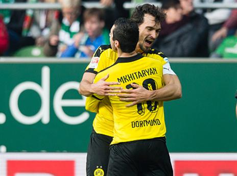 דורטמונד חוגגת. הצהובים-שחורים לא עוצרים (getty)