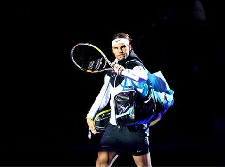 מתוסכל מאוד. נדאל ממשיך בדעיכה (getty)