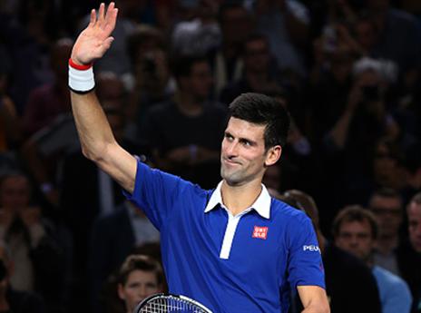 ג'וקוביץ'. הזיע מול ברדיך, אבל עלה (getty)