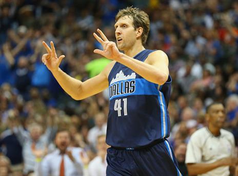 עלייה משמעותית. נוביצקי ודאלאס מרשימים (getty)