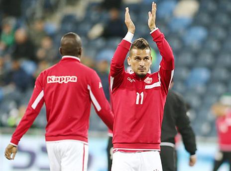 מאור בוזגלו חזר הערב להרכב לאחר שלושה חודשים והיה נרגש בתחילת הערב (אלן שיבר)